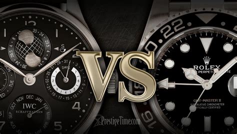 rolex vs iwc value